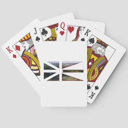 Jeu De Cartes Pavillon de Terre-Neuve (dos)