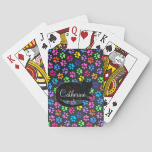 Jeu De Cartes Paws colorés