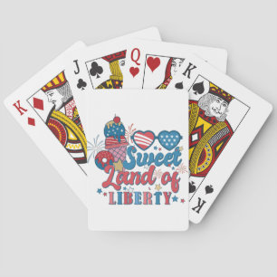 Jeu De Cartes PAYS DOUCE DE LIBERTÉ patriotique