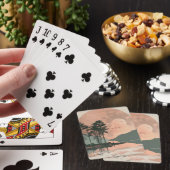 Jeu De Cartes Paysage Abstrait de Boho (1) (In Situ)