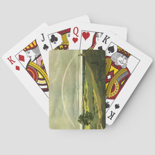Jeu De Cartes Paysage avec arc-en-ciel (par Caspar David Friedri (dos)