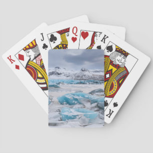 Jeu De Cartes Paysage de glace de glacier, Islande