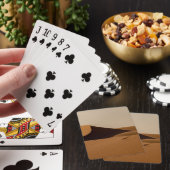 Jeu De Cartes Paysage désertique de dunes de sable (In Situ)