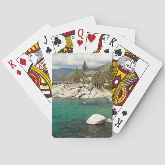 Jeu De Cartes Paysage du lac Tahoe (dos)
