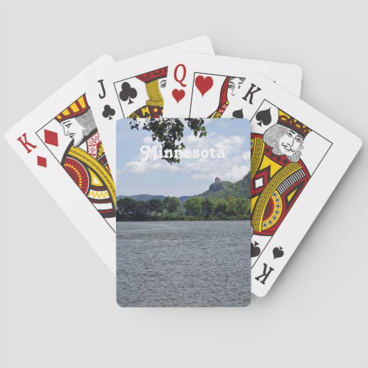 Jeu De Cartes Paysage du Minnesota (dos)