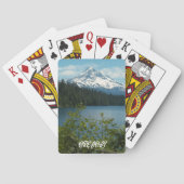 Jeu De Cartes Paysage du mont Hood de l'Oregon (dos)