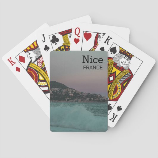 Jeu De Cartes Paysage marin de la Côte d'Azur (dos)