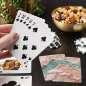 Jeu De Cartes Paysage rêvé et doré (In Situ)