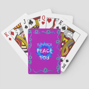 Jeu De Cartes Peace Be With You Inspiration Print