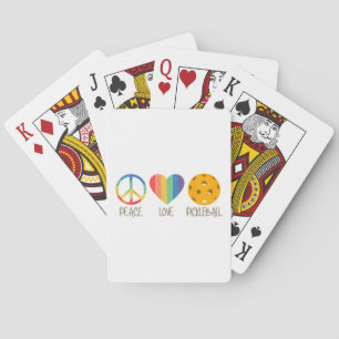 Jeu De Cartes Peace Love Pickleball