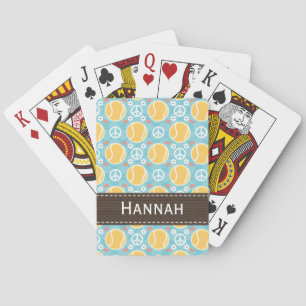 Jeu De Cartes Peace Love Tennis Bicycle® Playing Cards