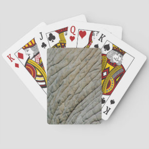 Jeu De Cartes Peau Eléphante Personnalisée Avec Votre Nom