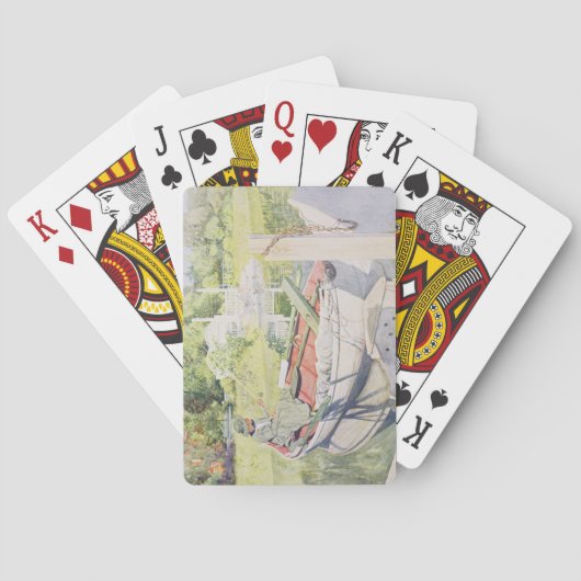 Jeu De Cartes Pêche, 1909 (dos)