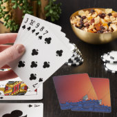 Jeu De Cartes Pêche au lever de soleil (In Situ)