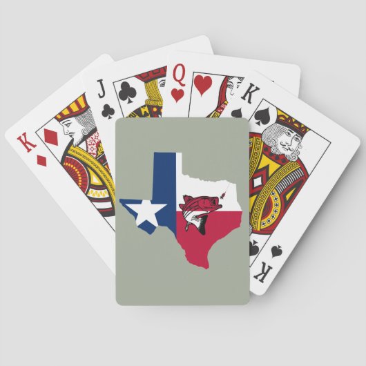 Jeu De Cartes Pêche du Texas (dos)