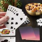 Jeu De Cartes Pêche moderne simple au gradient pourpre (In Situ)