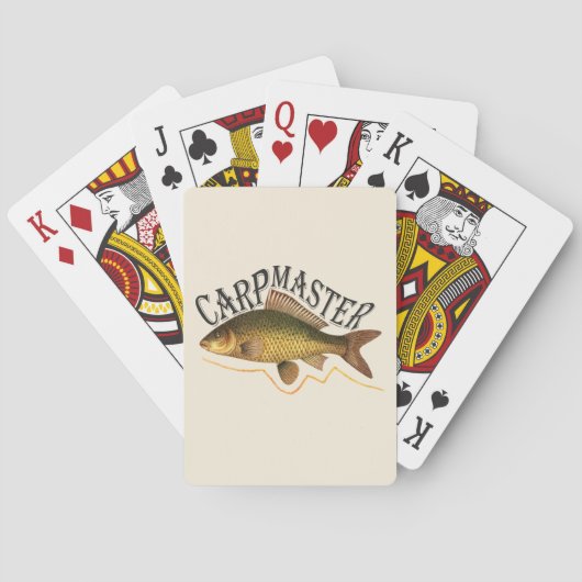 Jeu De Cartes Pêche principale à la carpe (dos)