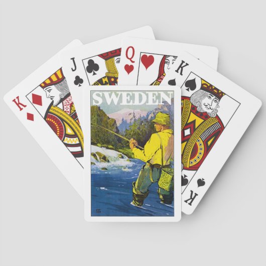 Jeu De Cartes Pêcheur suédois (dos)