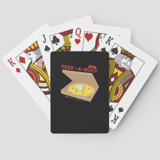 Jeu De Cartes Peekabo Basic & Drôle Design (dos)