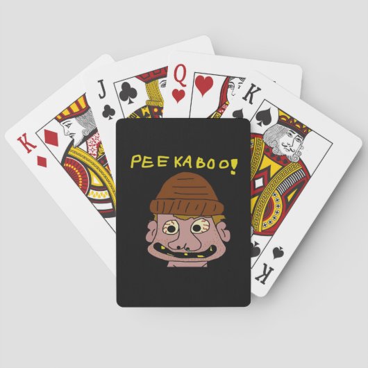 Jeu De Cartes Peekabo Weird Man (dos)