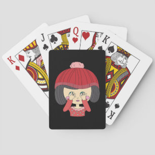 Jeu De Cartes Peekaboo Girl Sloth Design