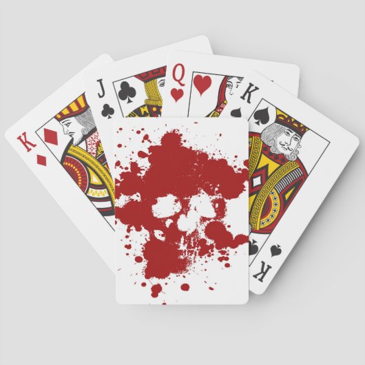 Jeu De Cartes Peindre le crâne (dos)