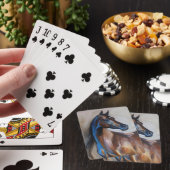 Jeu De Cartes Peinture à cheval arabe (In Situ)