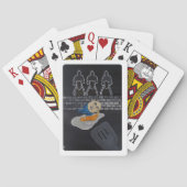 Jeu De Cartes Peinture Broken Then Fried d'Alfred Fox (dos)