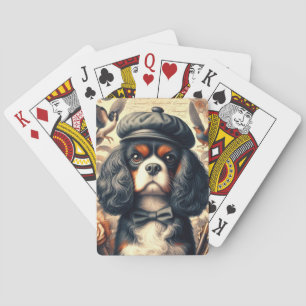 Jeu De Cartes Peinture Cavalier King Charles Spaniel