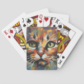 Jeu De Cartes Peinture de chats (dos)