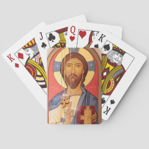 Jeu De Cartes Peinture de Jésus