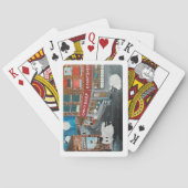 Jeu De Cartes Peinture de Sheep Town par Alfred Fox (dos)