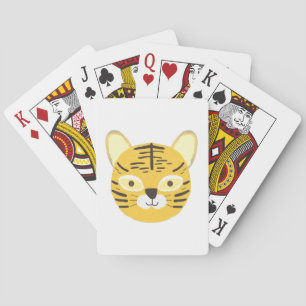 Jeu De Cartes peinture de tigre