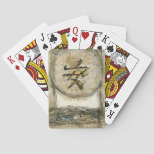 Jeu De Cartes Peinture de tranquillité chinoise par Mauro
