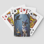 Jeu De Cartes Peinture d'Halloween capricieuse australienne (dos)