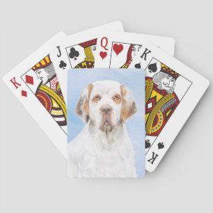 Jeu De Cartes Peinture espagnole de combre - Belle art original