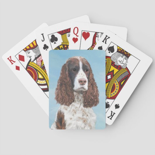 Jeu De Cartes Peinture espagnole Springer anglaise Peinture orig (dos)
