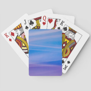 Jeu De Cartes Peinture lumineuse de traînées de couleurs abstrai