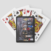 Jeu De Cartes Peinture No Control par Alfred Fox (dos)