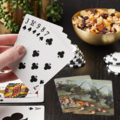 Jeu De Cartes Peinture Rococo pour l'année du singe (In Situ)