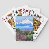 Jeu De Cartes Peinture sauvage surréelle en Alaska (dos)