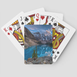 Jeu De Cartes Peinture sur la moraine