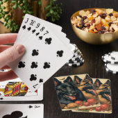 Jeu De Cartes Peinture vintage belge Tervuren (In Situ)