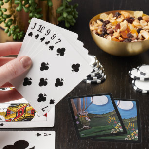 Jeu De Cartes Peinture Wishing Upon The Moon par Alfred Fox