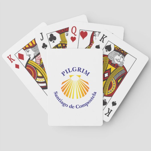 Jeu De Cartes pèlerin du Camino de Santiago (dos)