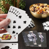 Jeu De Cartes Pélican, réflexion (In Situ)