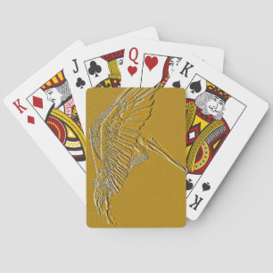 Jeu De Cartes Pélicans dorés_