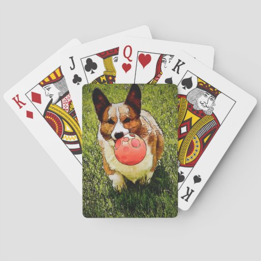 Jeu De Cartes Pembroke Welsh Corgi (dos)