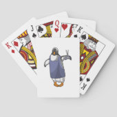 Jeu De Cartes Penguin coiffeur avec ciseaux (dos)