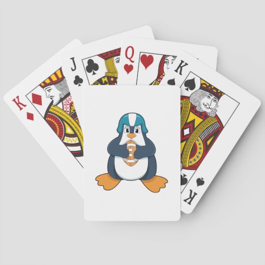 Jeu De Cartes Penguin de football (dos)
